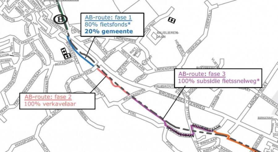 fietssnelweg AB route 1a