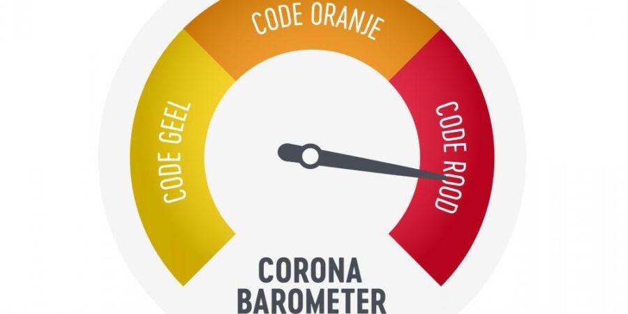 Overlegcomité keurt coronabarometer goed, code rood vanaf 28 januari