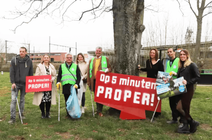 Beersel, Ternat, Halle, Dilbeek en Sint-Pieters-Leeuw organiseren samen zwerfvuilacties