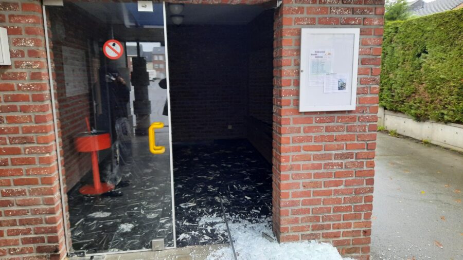 Vandalisme in Krokegem