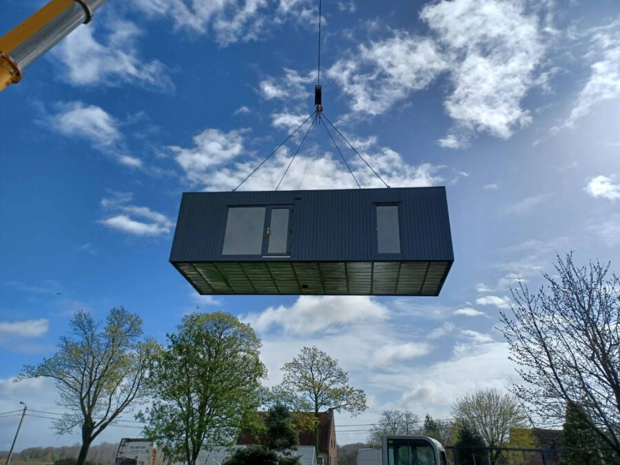 Nieuwe woning in Brussegem op één dag!