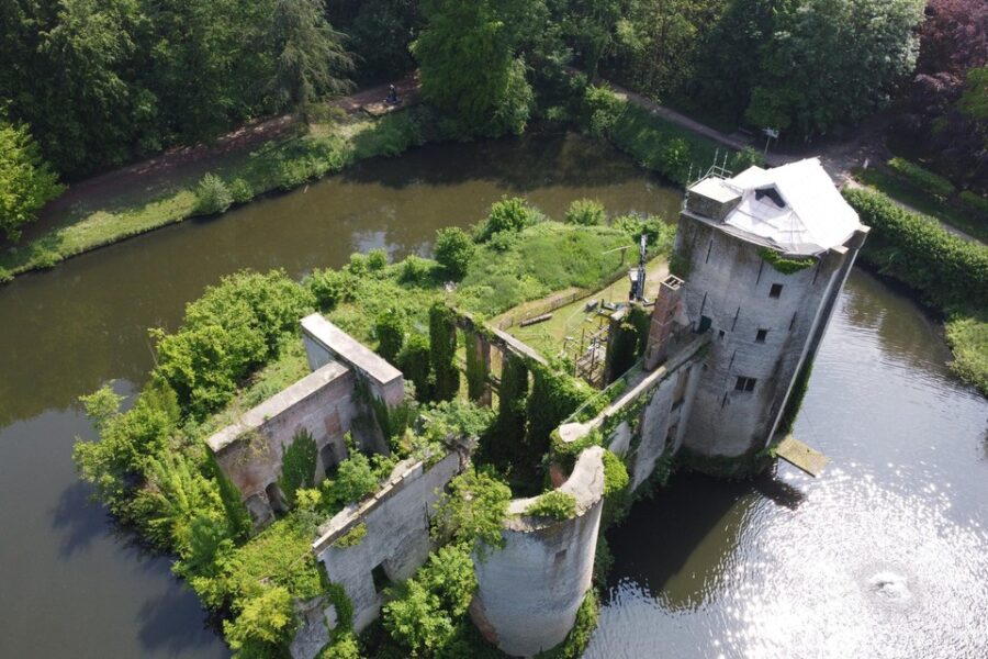 Instandhoudingswerken Prinsenkasteel van start