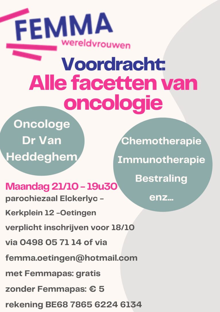 Alle facetten van oncologie