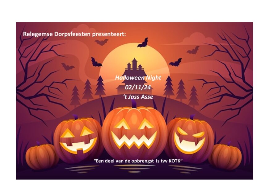 Dorpsfeestencomité organiseert Halloweenfeest