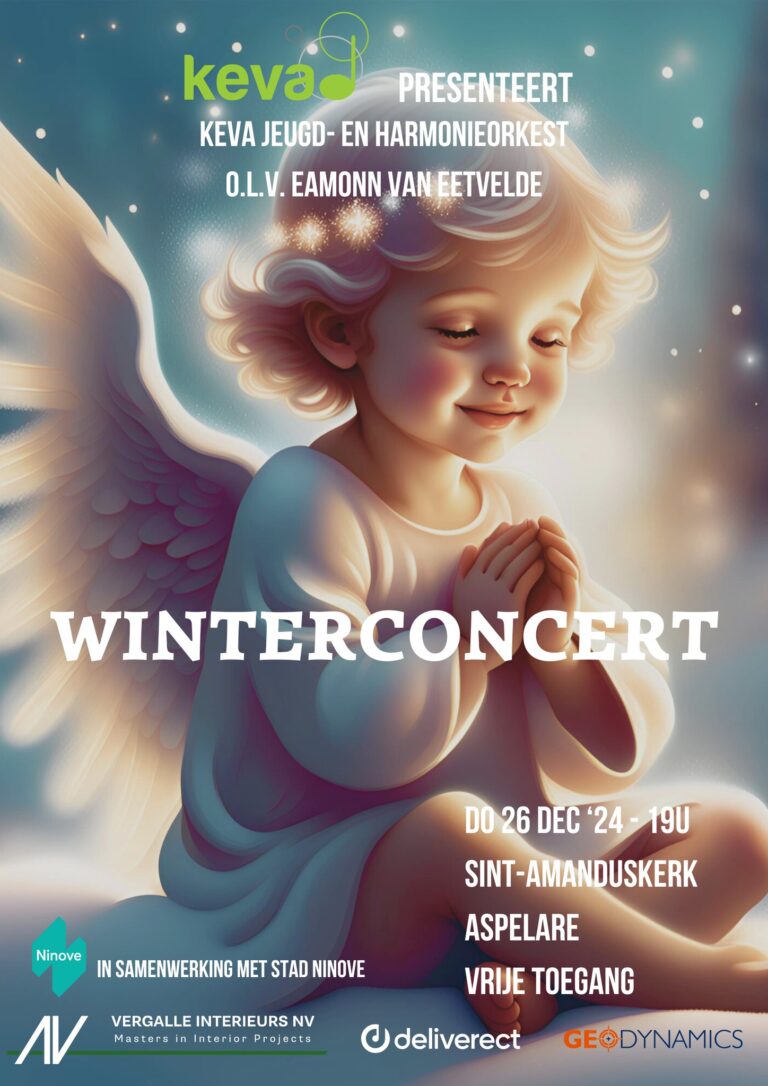 Winterconcert harmonie Keva uit Aspelare