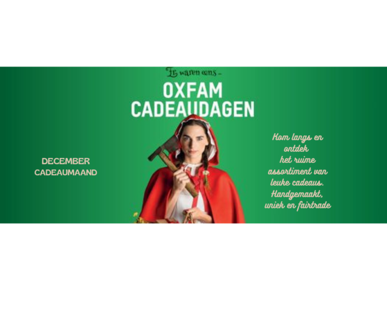 Cadeaudagen Wereldwinkel Pajottenland