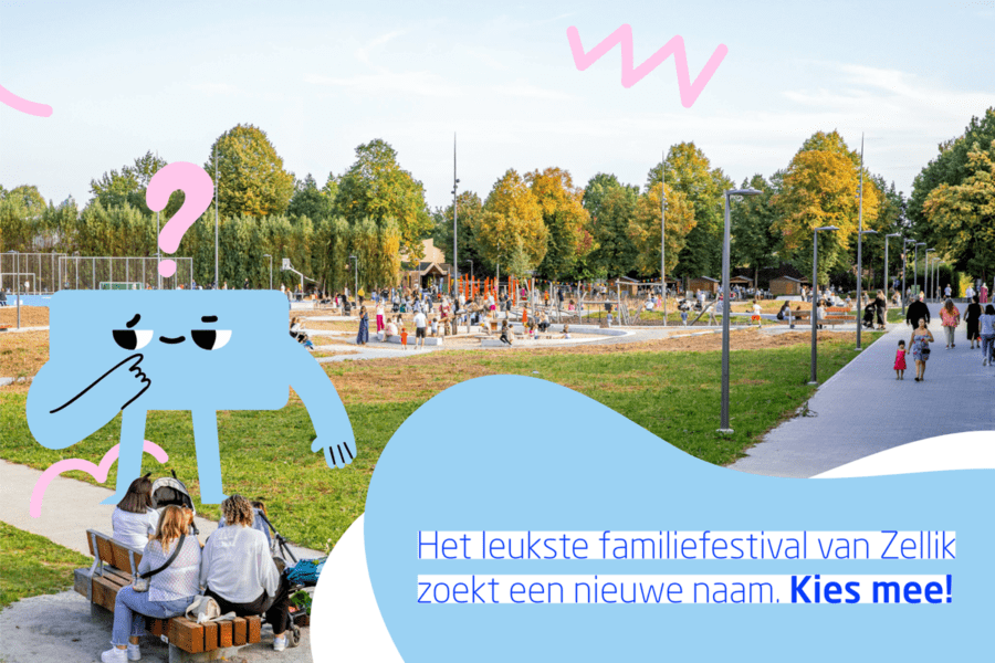 Kies zelf de nieuwe naam voor het leukste familiefestival in Zellik?