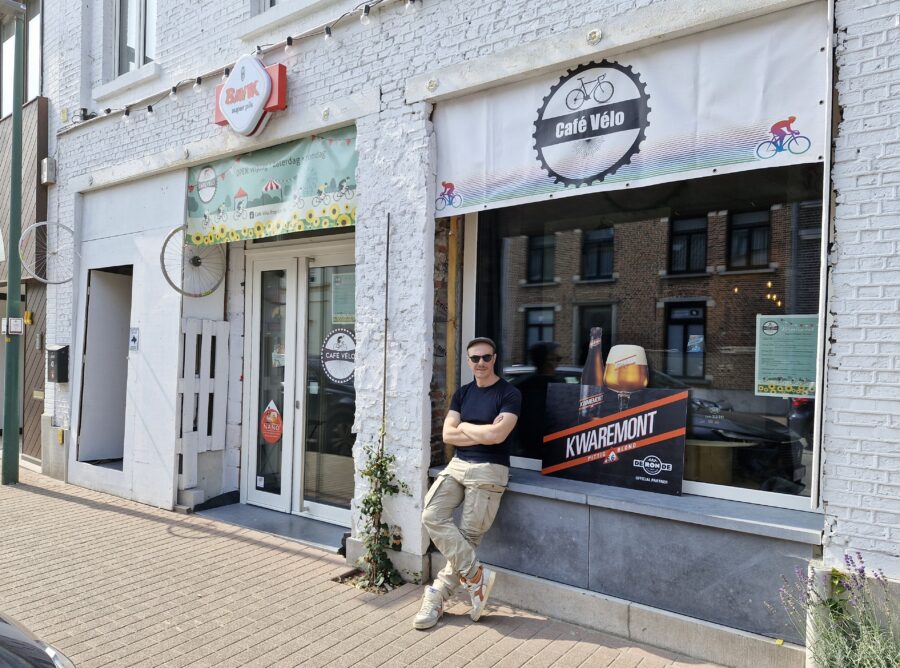 Ook Café Vélo is klaar voor Merchtemkermis