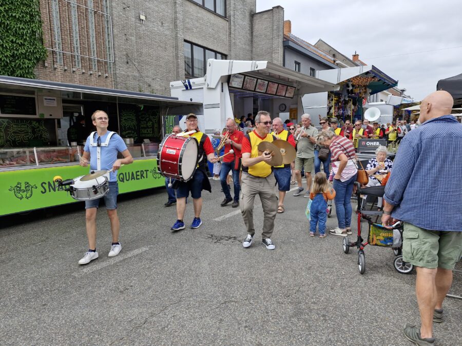Gelegenheidsorkest alweer op pad in kermisweek