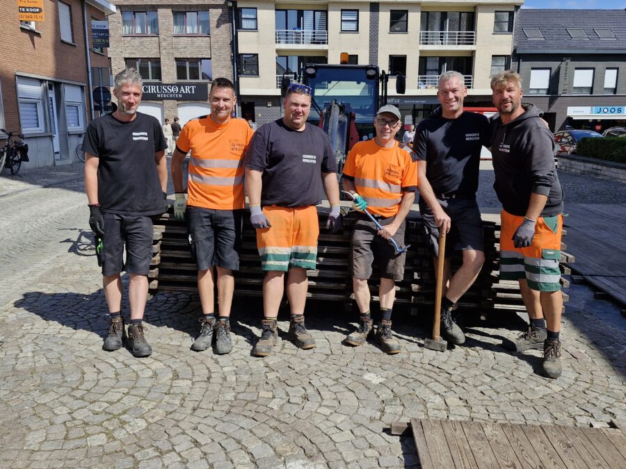 De werkmannen van de gemeente: overal en altijd paraat!
