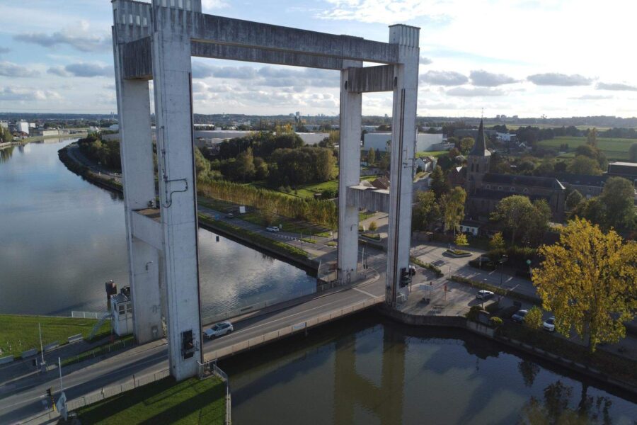 Voorbereidende werken voor heraanleg industriezone Verbrande Brug