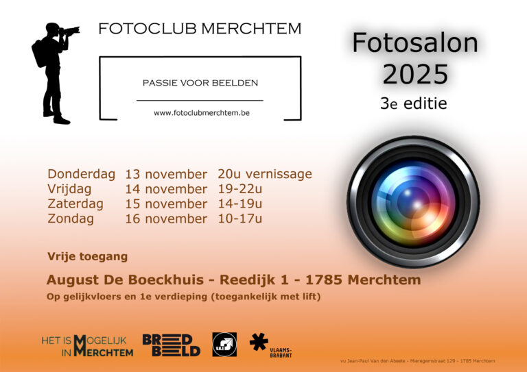 Groots fotosalon Fotoclub Merchtem