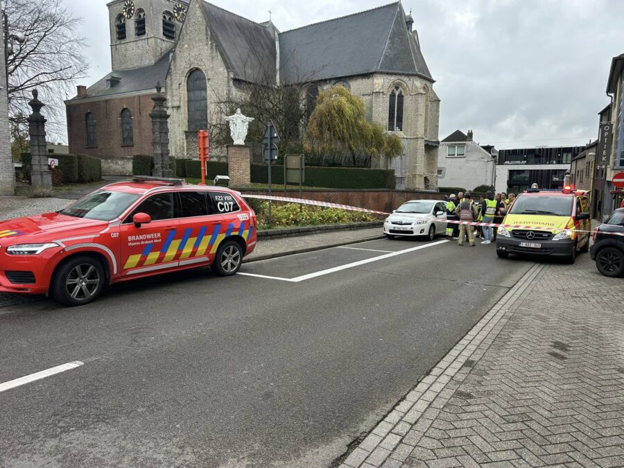Gaslek in centrum Wolvertem: 30 bewoners geëvacueerd