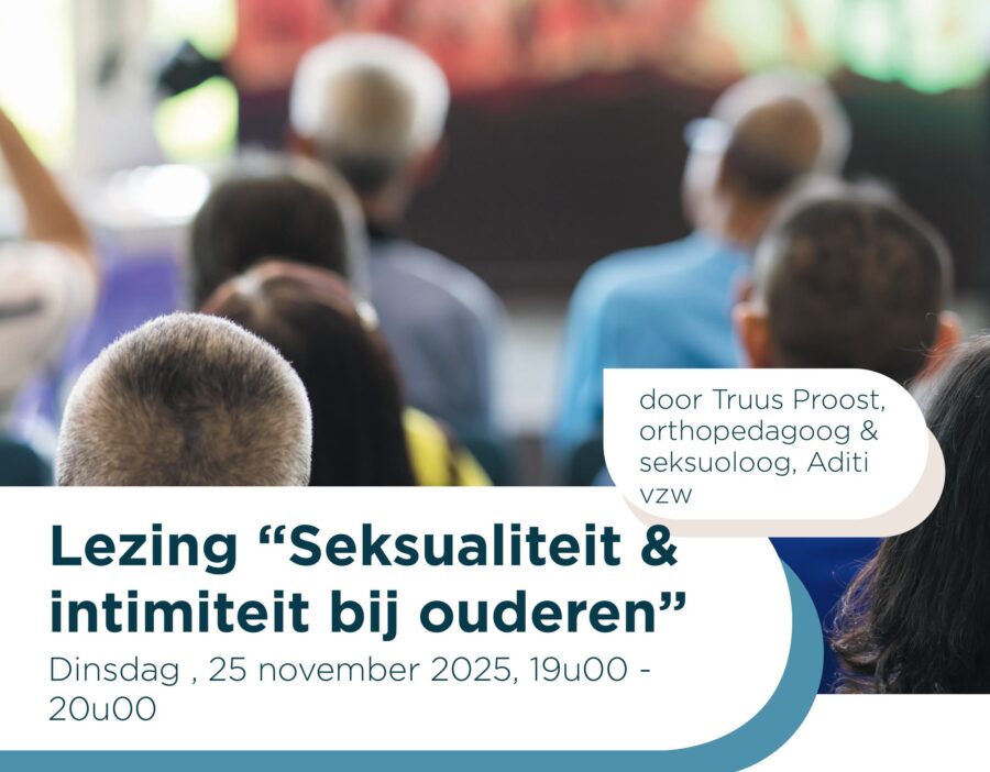 Avondlezing in Heydeveld: “Seksualiteit en intimiteit bij ouderen”