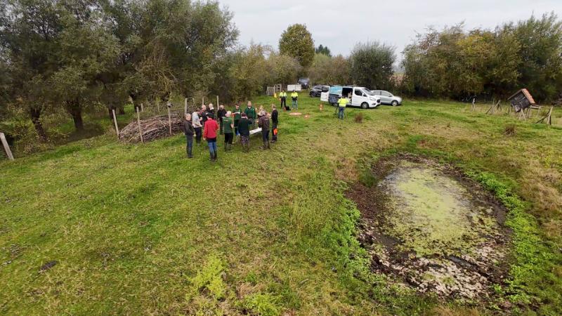 Drones ingezet voor natuurbeheer in Paddebroeken