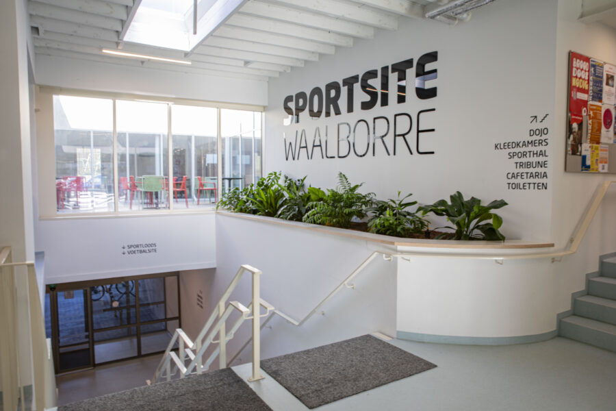 Sportsite Waalborre in Asse zit in nieuw jasje