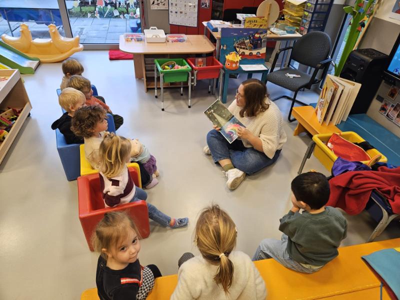 Voorleesweek was top bij Basisschool Ten Bos