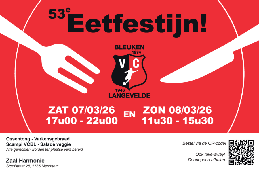 53ste Eetfestijn VC Bleuken-Langevelde