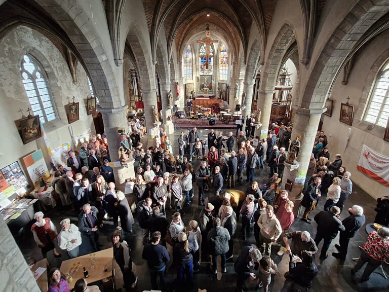 Was dit de laatste nieuwjaarsreceptie in de Brussegemse kerk?