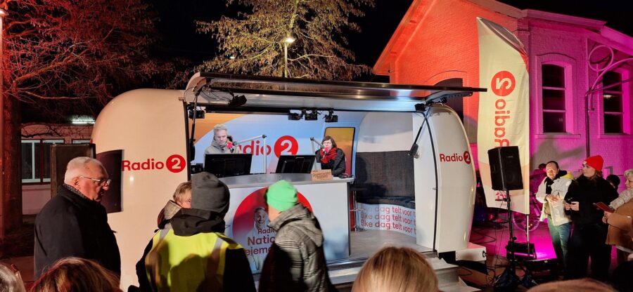 Opwijk present voor de Nationale Goeiemorgendag van Radio 2