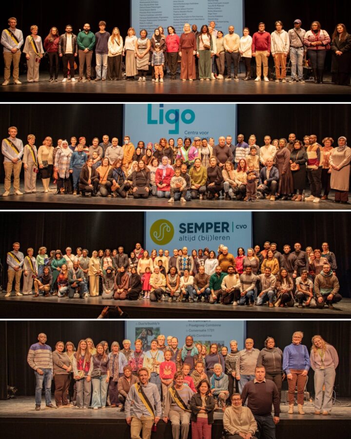 Diploma's inburgerinstraject en Nederlandse lessen uitgereikt in Asse