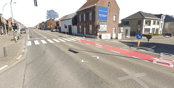 Vanaf 19 januari twee weken werken op N47 aan kruispunt met Dorp in Mazenzele