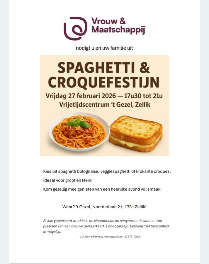 Spaghetti & Croquefestijn