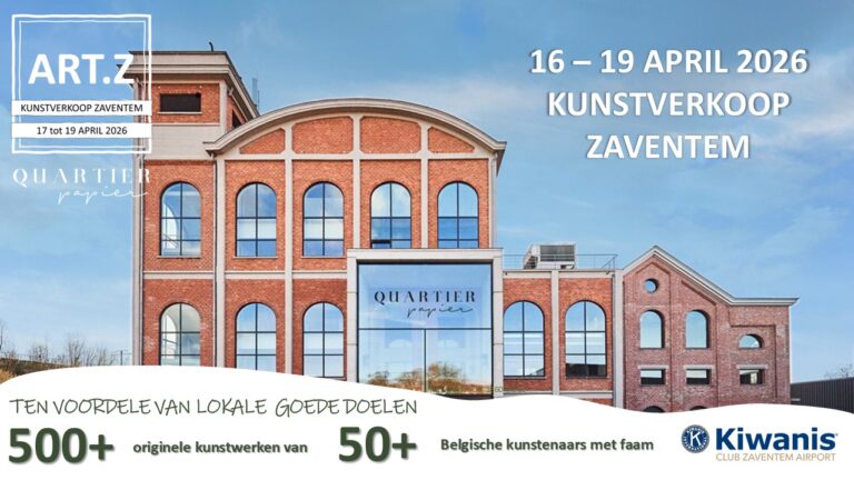 ART.Z  17-19 April 2026 - Kunsttentoonstelling ten voordele van lokale Goede Doelen