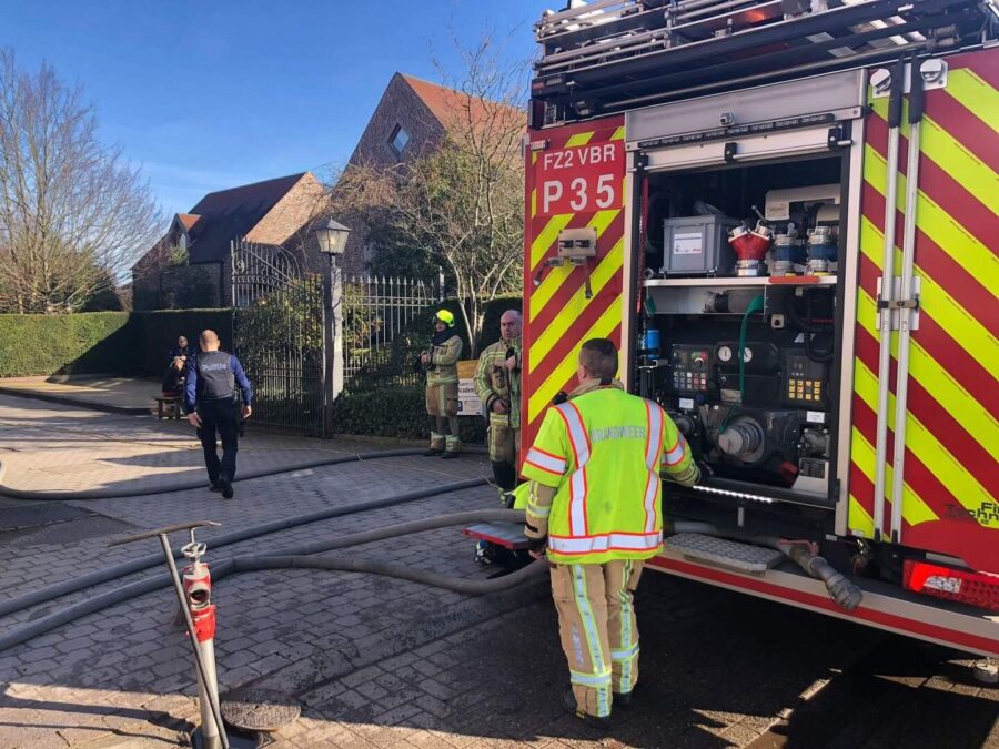 Hotel Abbey tijdelijk geëvacueerd na brand