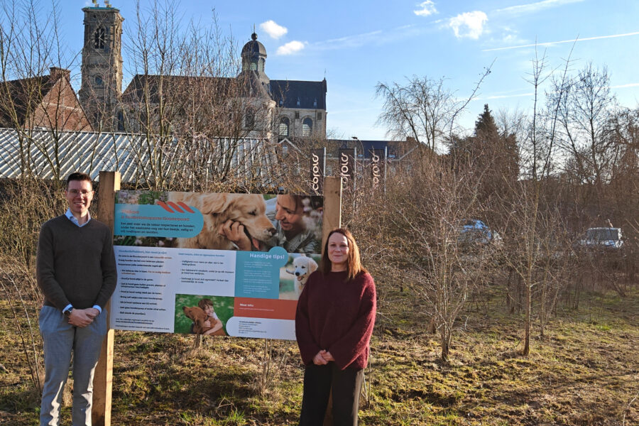 Nieuwe hondenlosloopzone in Kloosterpoort