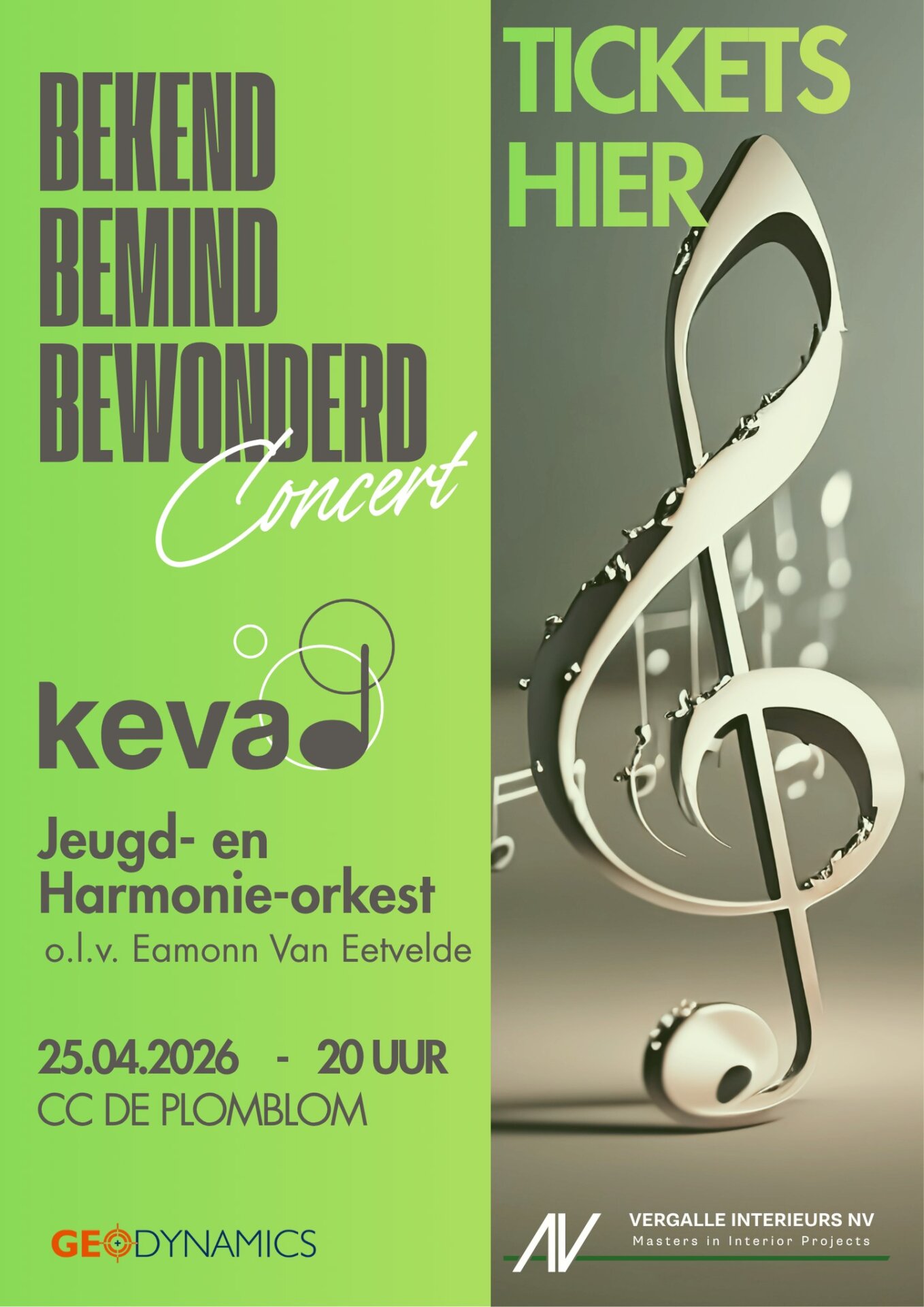 Lenteconcert KEVA-Harmonie en Jeugdorkest