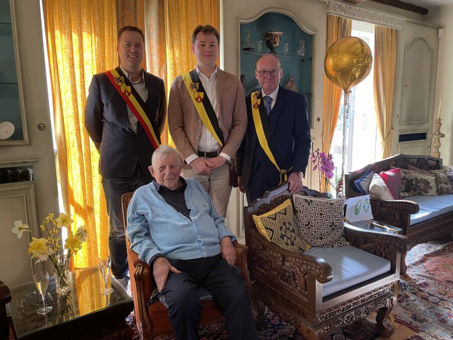 Merchtemnaar Albert Pissens werd 100 jaar