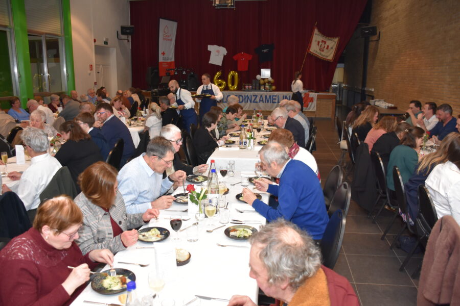 Vrijwillige Bloedgevers Peizegem bestaan 60 jaar