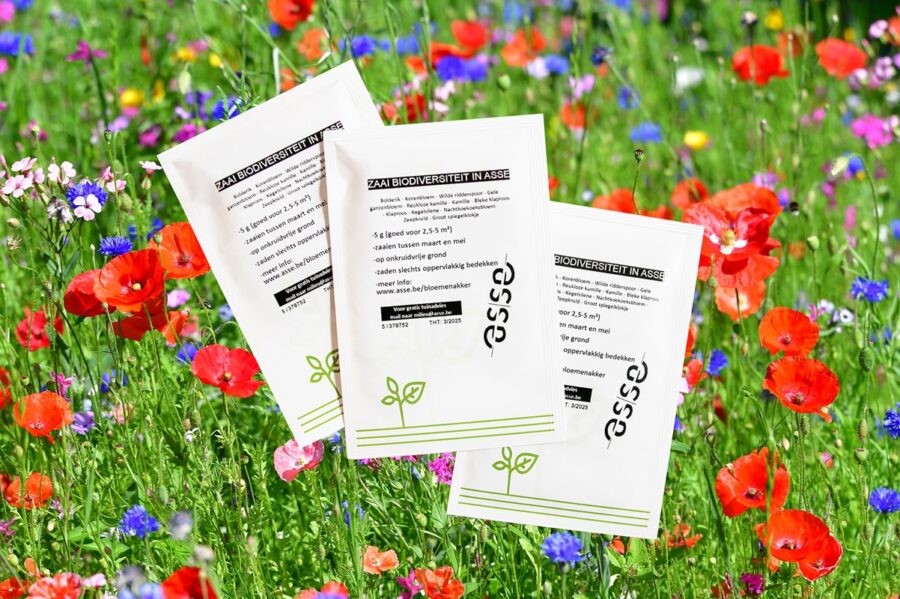 Gratis zakje bloemenakkerzaad