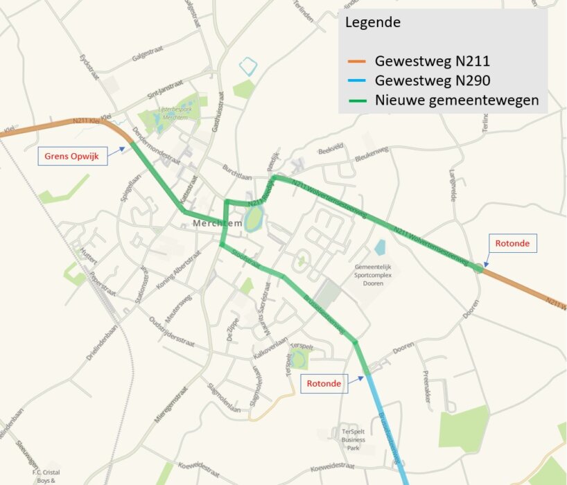 Overname van gewestwegen door gemeente Merchtem is rond