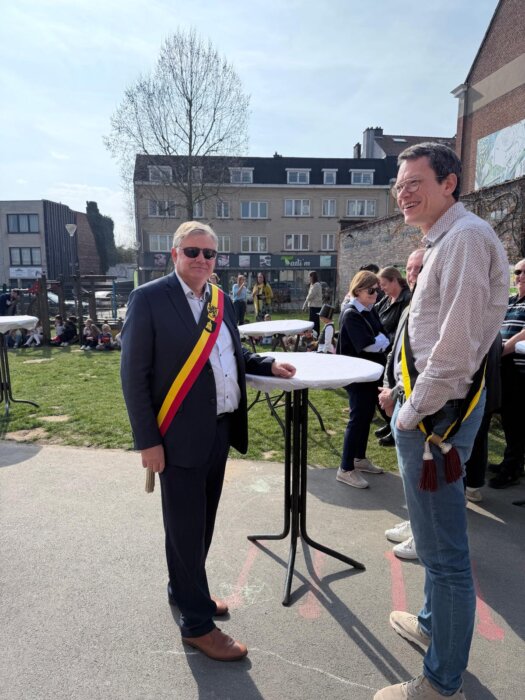 Nieuwe klassen kleuterschool 't Klimmertje in Zellik in gebruik genomen.