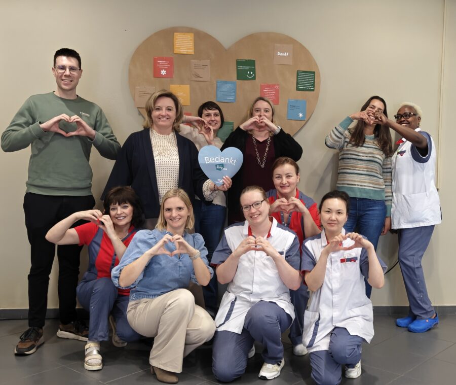 Grimbergenaren verrassen personeel WZC Ter Biest met dankberichten